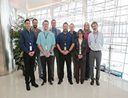 A group photo of the San Diego County Regional Airport Authority