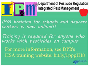 IPM announcement for online training